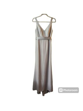 White by Vera Wang | Dresses | White By Vera Wang Bridesmaid Dress Midnight  Blue Vw3695 Full Length Formal | Poshmark